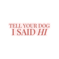 Oh mon chien Sticker